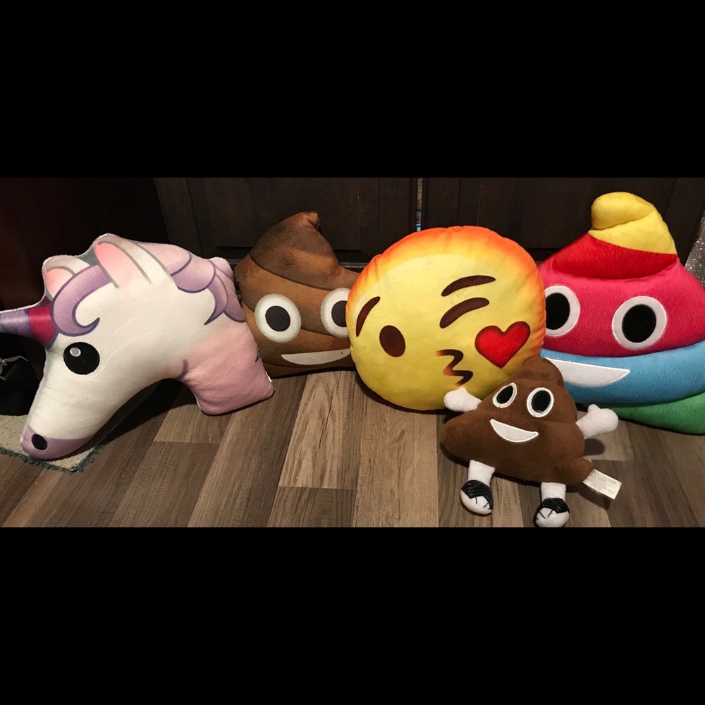 Emoji Throw Pillows